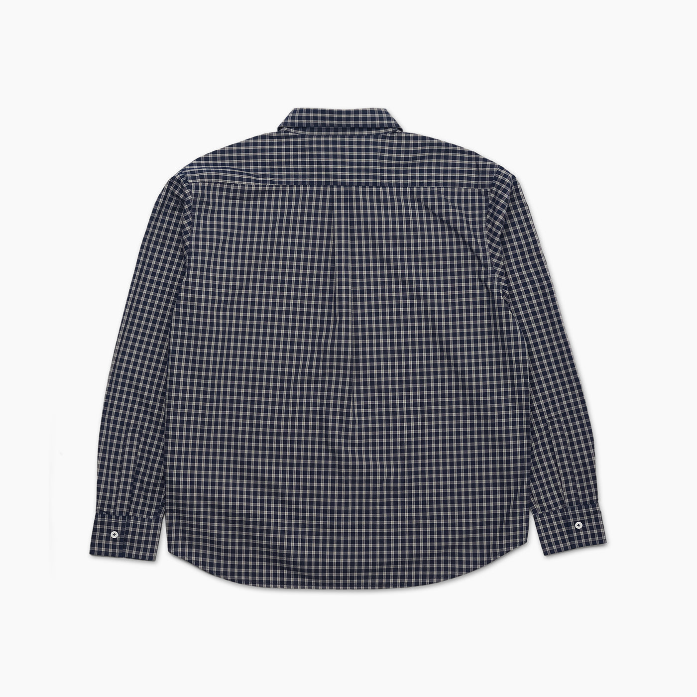 Last Resort AB - OG LS Shirt "Navy/Grey Check"