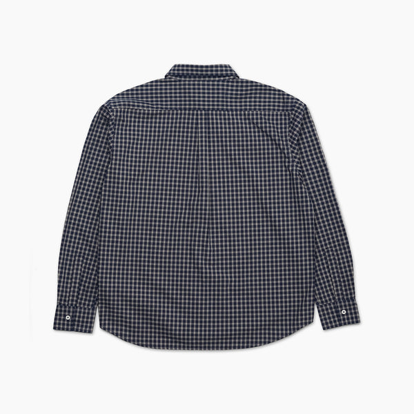 Last Resort AB - OG LS Shirt "Navy/Grey Check"