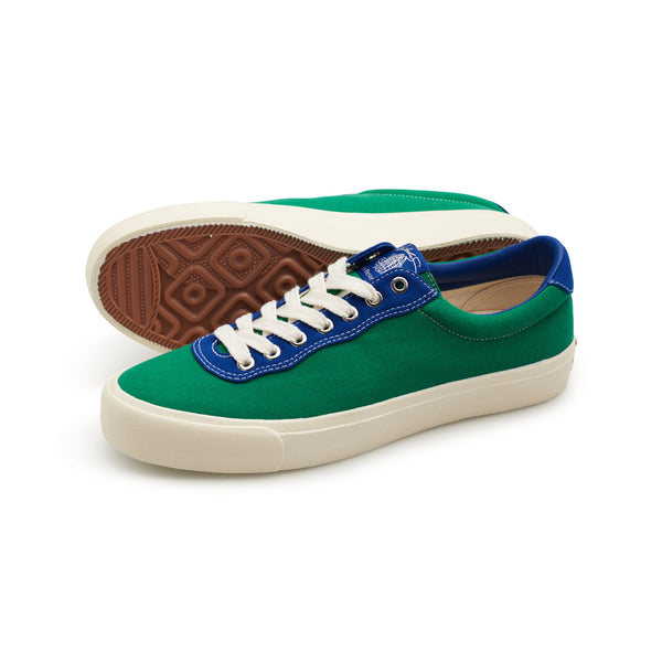 Last Resort AB x Julian Smith - VM001 Canvas Lo - "KellyGreen/Kevin Blue/ White"