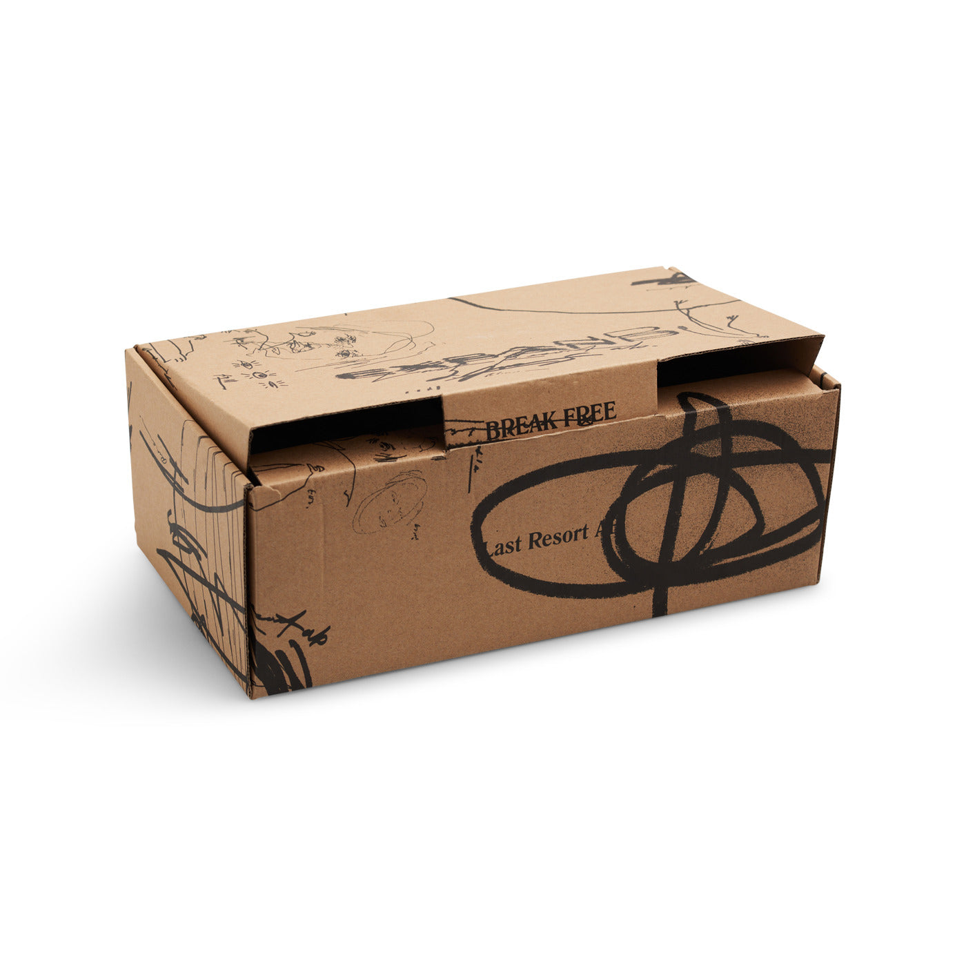 Last Resort AB x Julian Smith - VM001 Canvas Lo - "Yellow/Brown/ White"