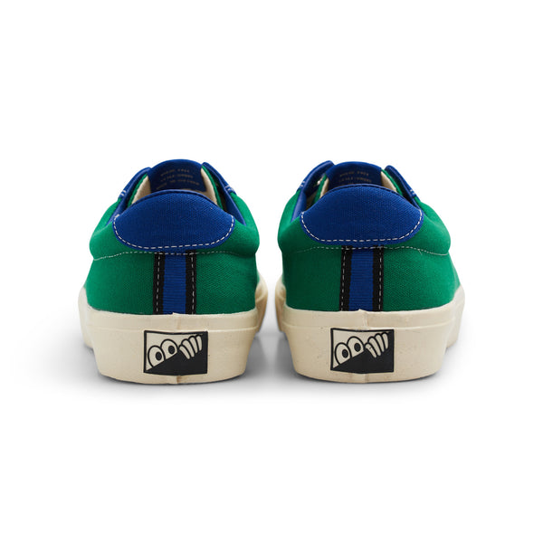 Last Resort AB x Julian Smith - VM001 Canvas Lo - "KellyGreen/Kevin Blue/ White"