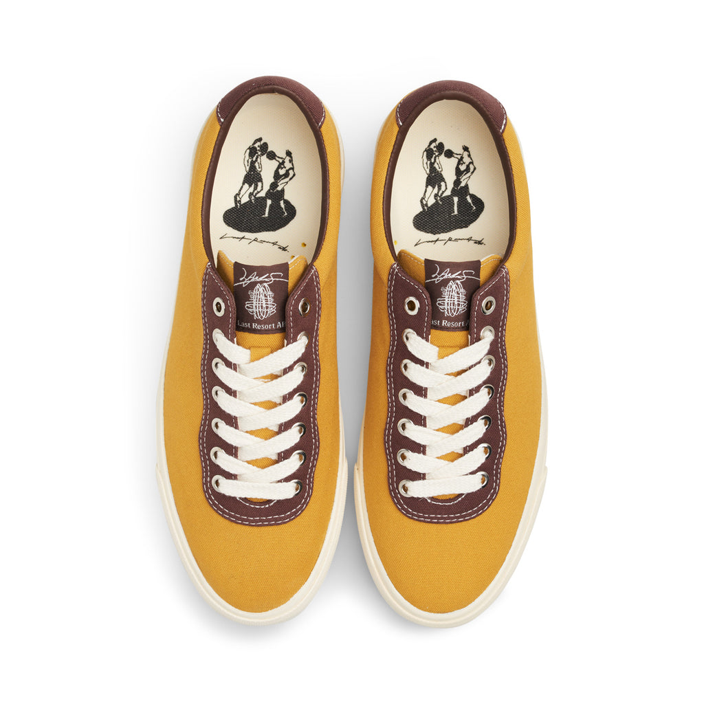 Last Resort AB x Julian Smith - VM001 Canvas Lo - "Yellow/Brown/ White"