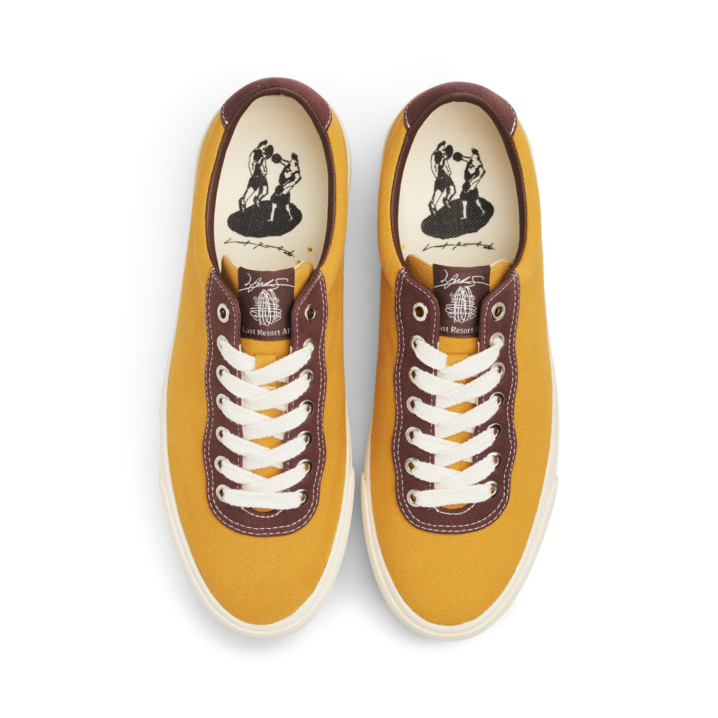 Last Resort AB x Julian Smith - VM001 Canvas Lo - "Yellow/Brown/ White"