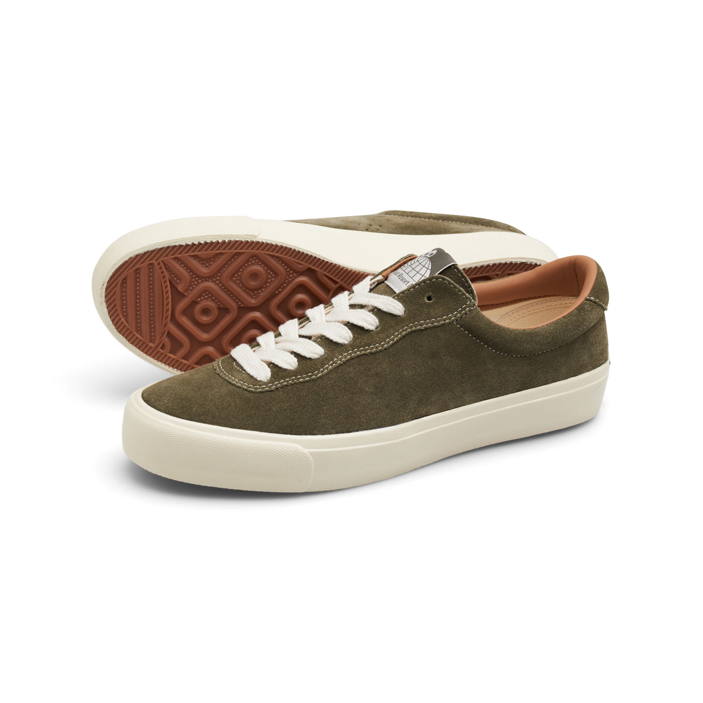 国内配送 LastResort AB VM001 LO SUEDE NEW OLIVE/WHITE Last Resort AB - VM001 LO Suede