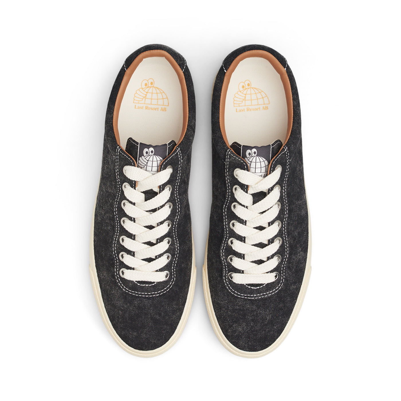 Last Resort AB - VM001 Lo Canvas  ”Washed Black/White"