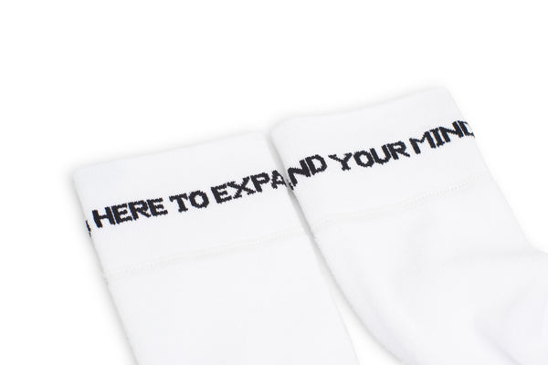 Last Resort AB - Reverse Terry Socks "White"