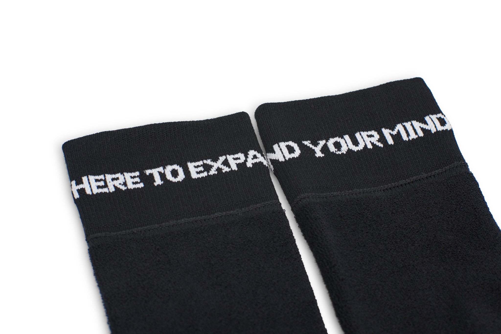 Last Resort AB - Reverse Terry Socks "Black"