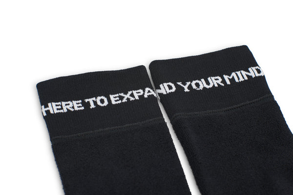 Last Resort AB - Reverse Terry Socks "Black"