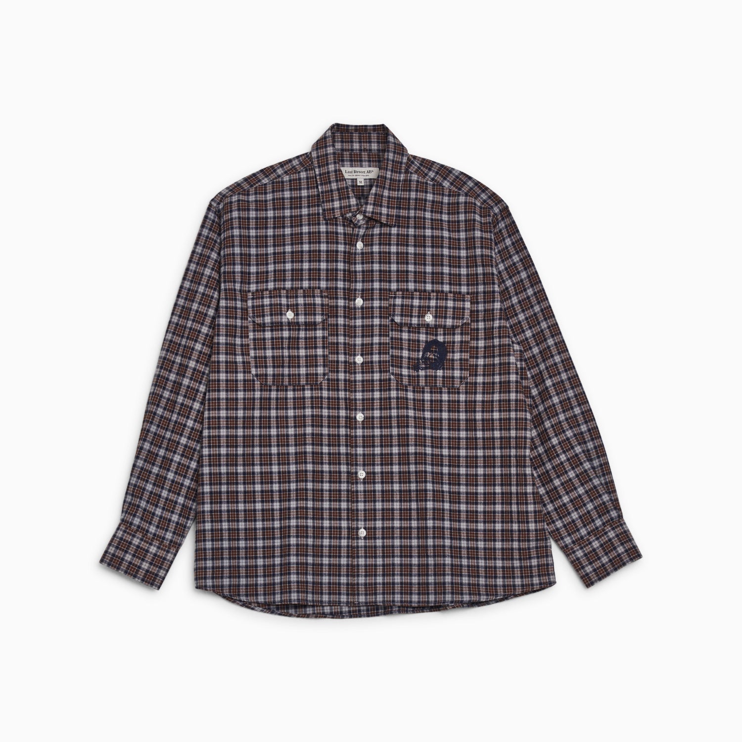 Last Resort AB - SM001-DANE Flannel "Grey/Brown"