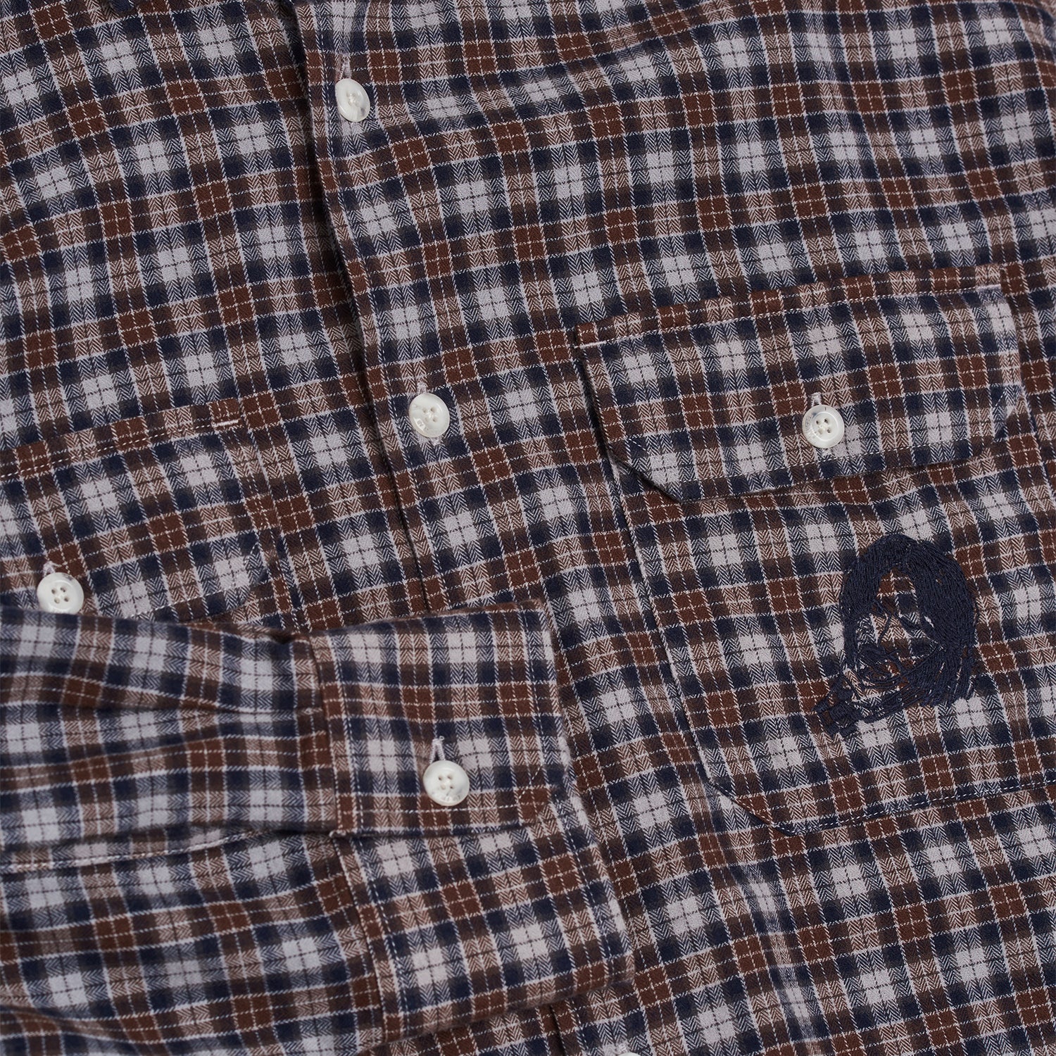 Last Resort AB - SM001-DANE Flannel "Grey/Brown"