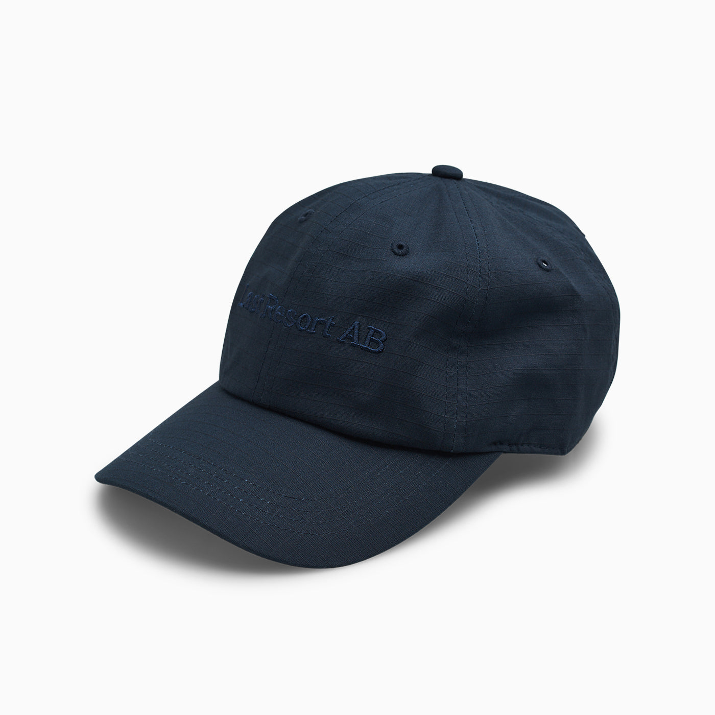 Last Resort AB - Soft Peak Cap-Script Logo "Deep Blue"