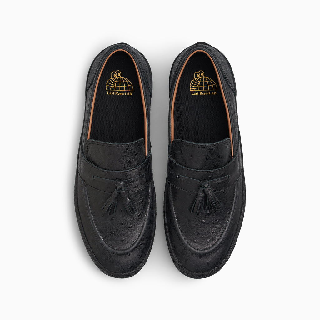 Last Resort AB - VM005 Loafer "Ostritch Black/Black"