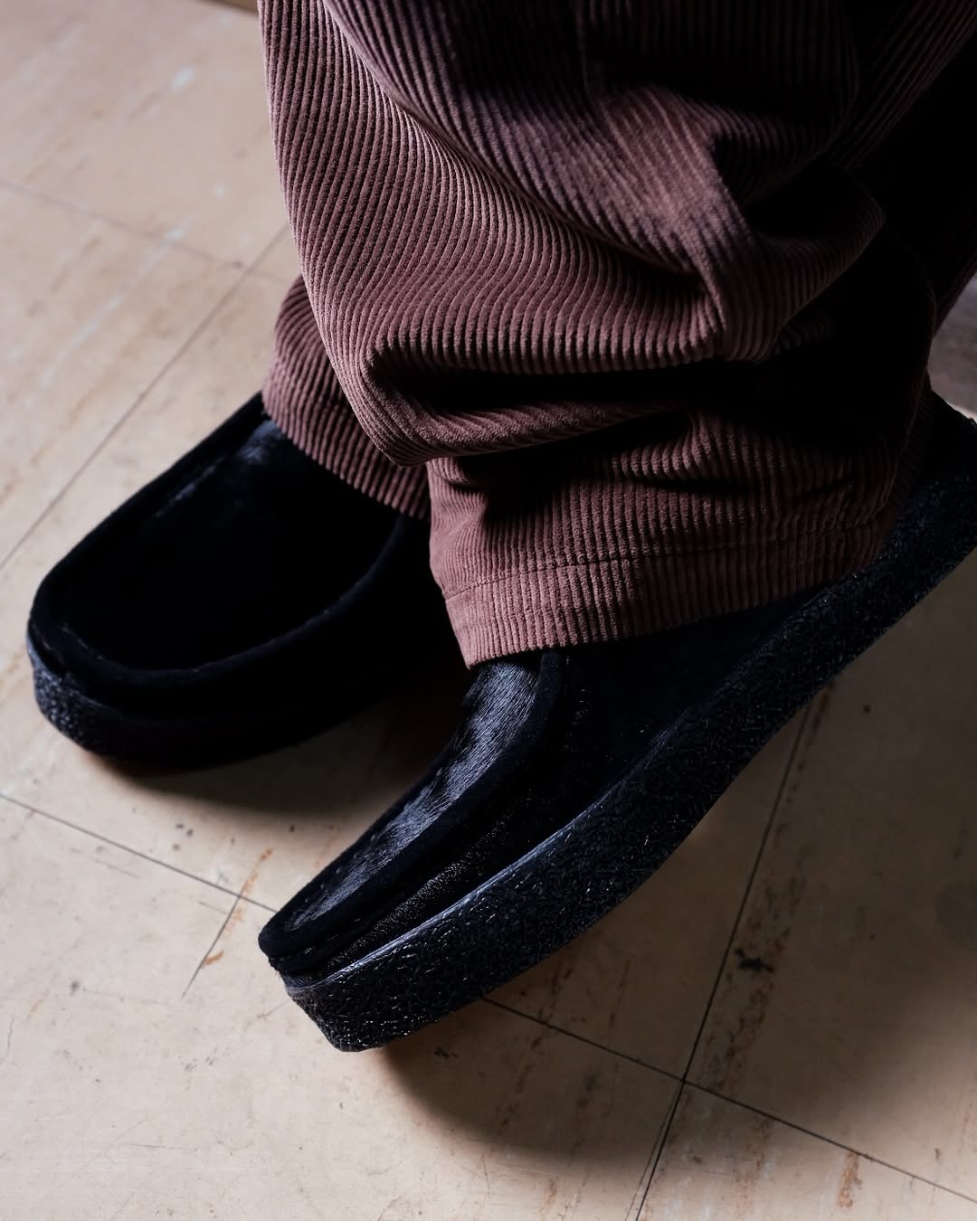 Last Resort AB - VM006 Moc "Black Pony Hair Leather / Black"