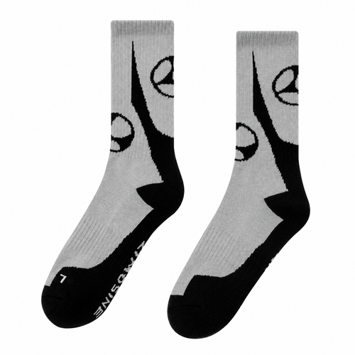 LIMOSINE - Leddy Socks "Grey/Black"