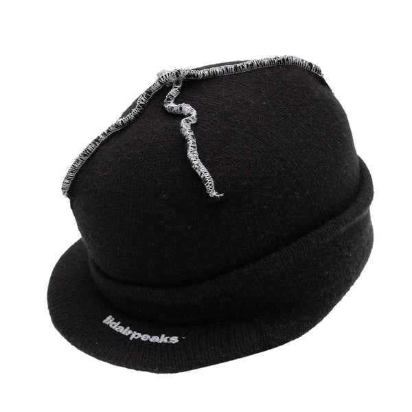 Lidairpeaks - Peak Stitch Beanie "Black"