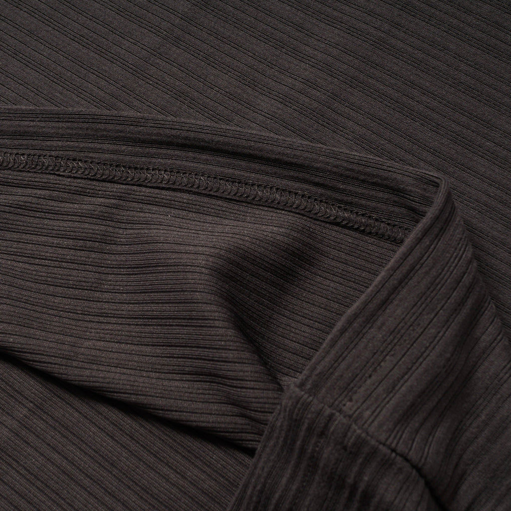 Lidairpeaks - Striped Emboss T-shirts "Charcoal"