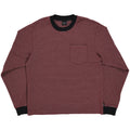 QUASI - Linescreen LS Pocket Tee "Wine"