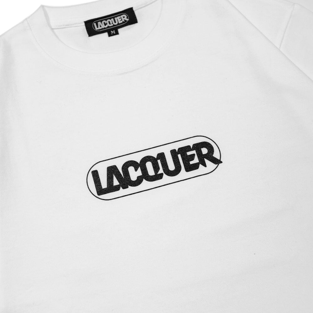 LACQUER - Logo Tee "White"