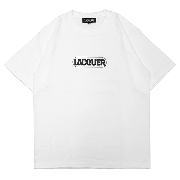 LACQUER - Logo Tee "White"