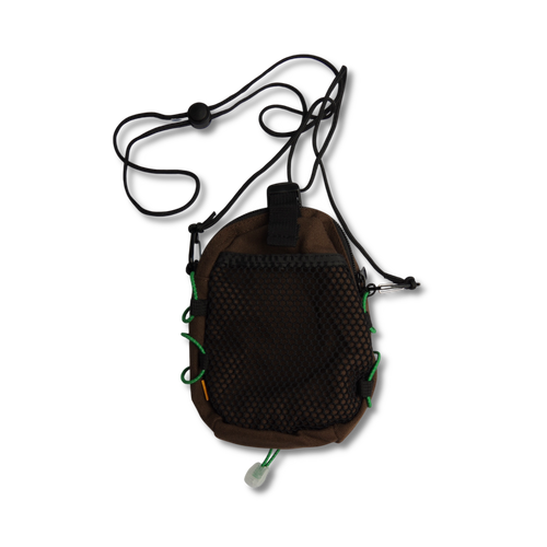 LOLA'S HARDWARE - CLOUD LOGO SHOULDER & WAIST BAG "Dark Brown"