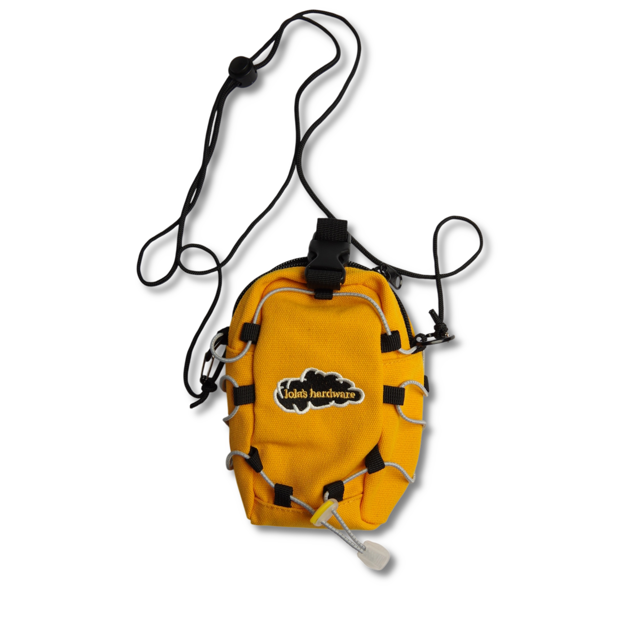 LOLA'S HARDWARE - CLOUD LOGO SHOULDER & WAIST BAG "Golden Yellow"