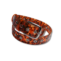 LOLA'S HARDWARE - FURY PVC BELT "Tiger Orange"