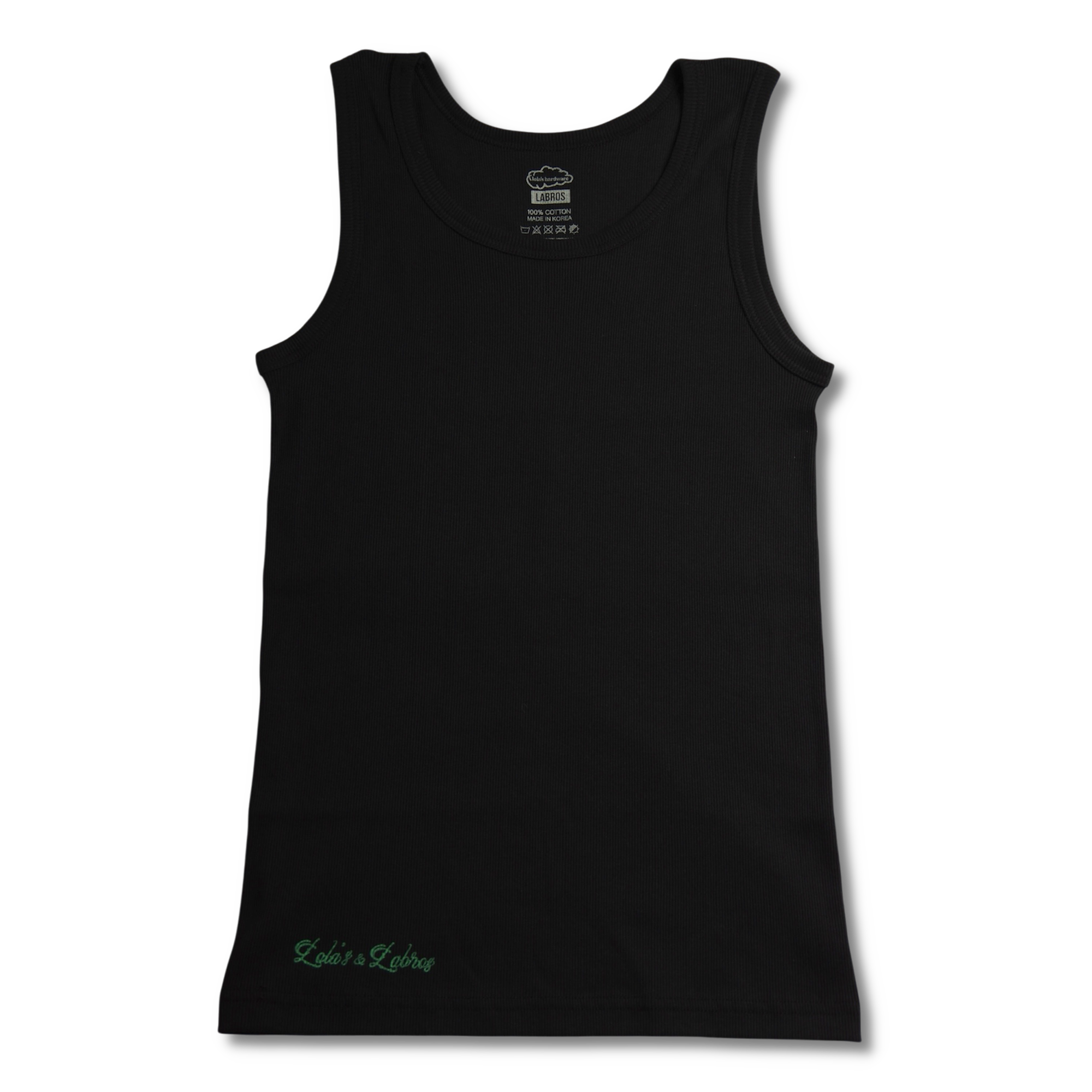 LOLA'S HARDWARE x LABROS DRAGON TANK TOP "Black"