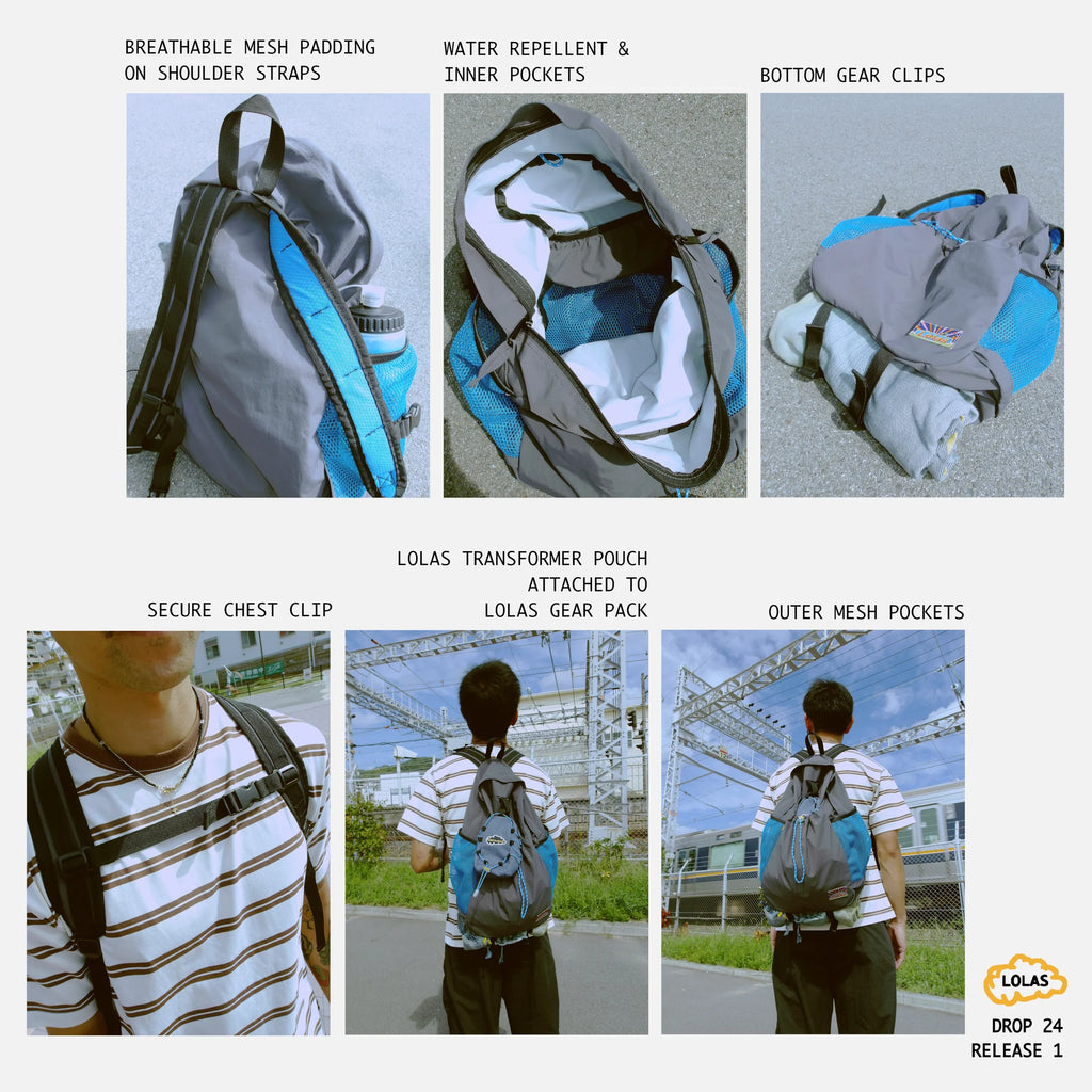 LOLA'S HARDWARE - Gear Pack "Ice Grey"