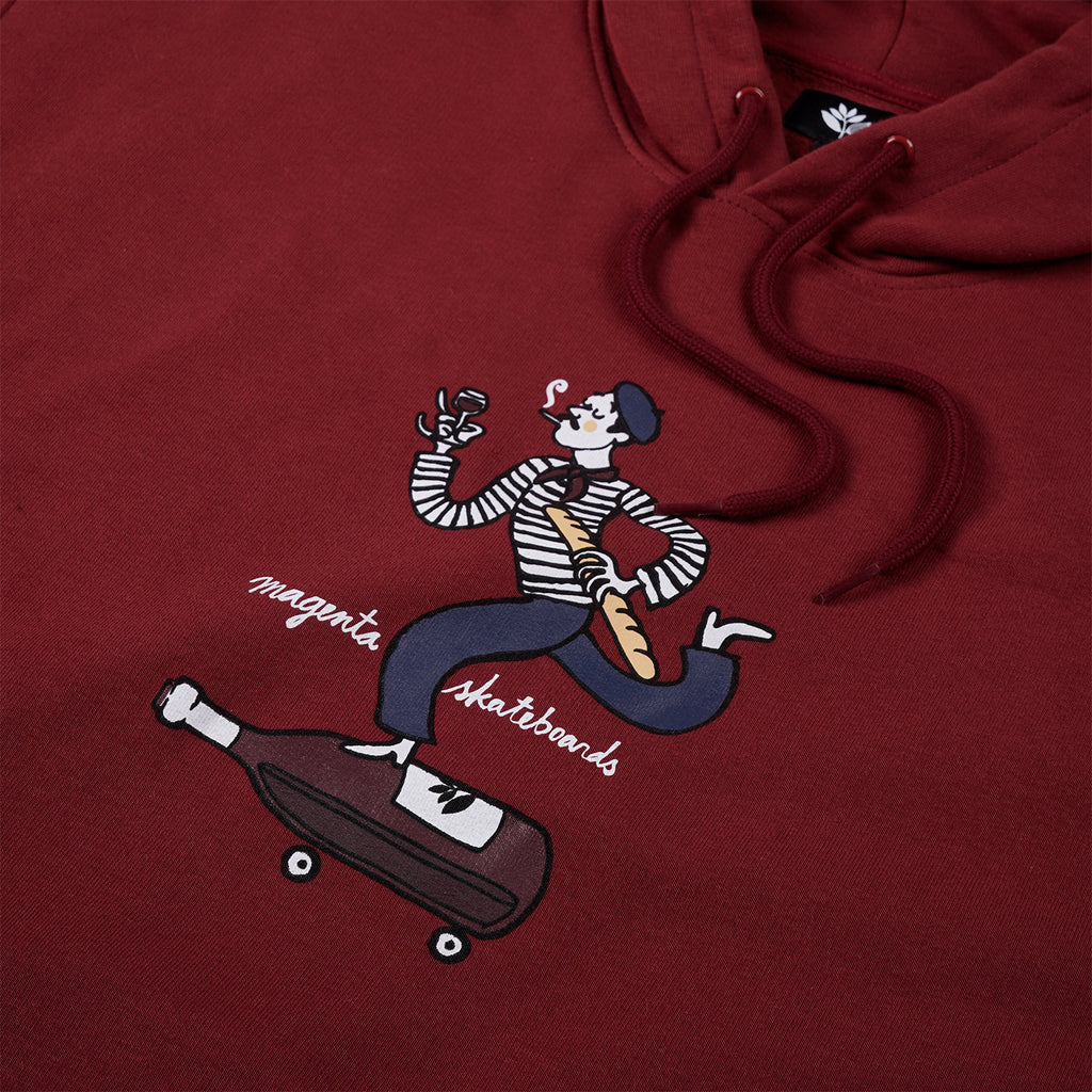MAGENTA SKATEBOARDS - Le French Hoodie "Burgundy"