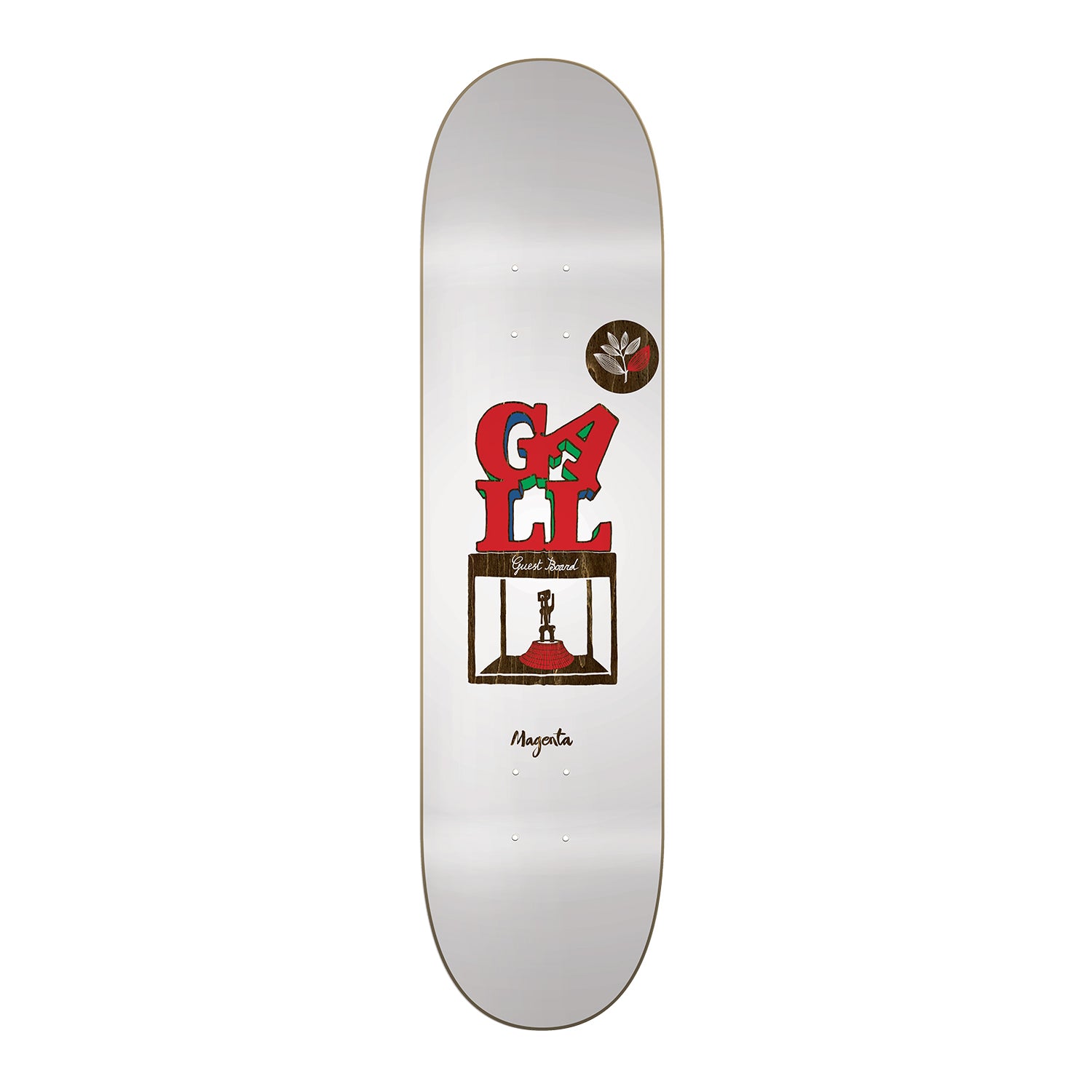 MAGENTA SKATEBOARDS - FRED GALL GUEST BOARD - 8.25" Steep Concave