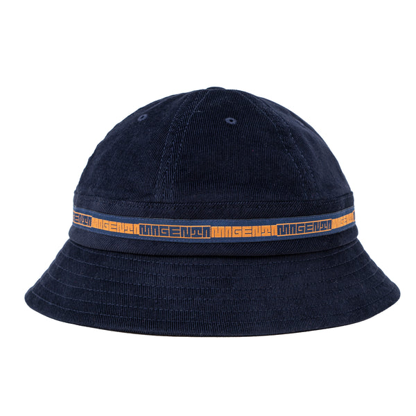 MAGENTA SKATEBOARDS - MAZE BUCKET HAT "NAVY"