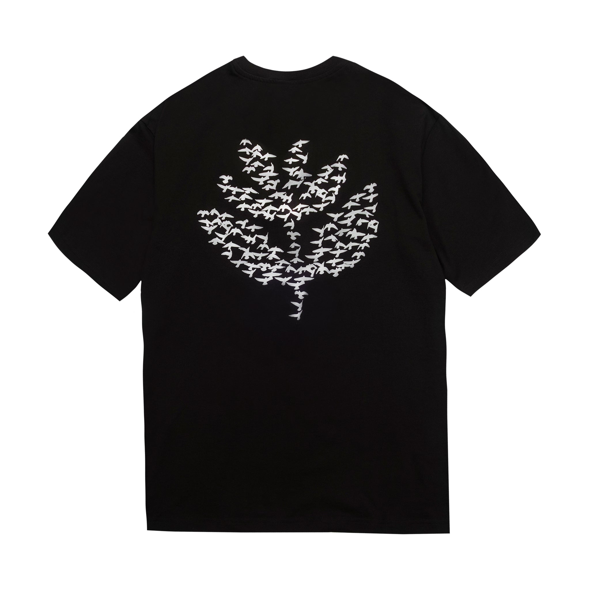 MAGENTA SKATEBOARDS  - MIGRATION TEE "BLACK"