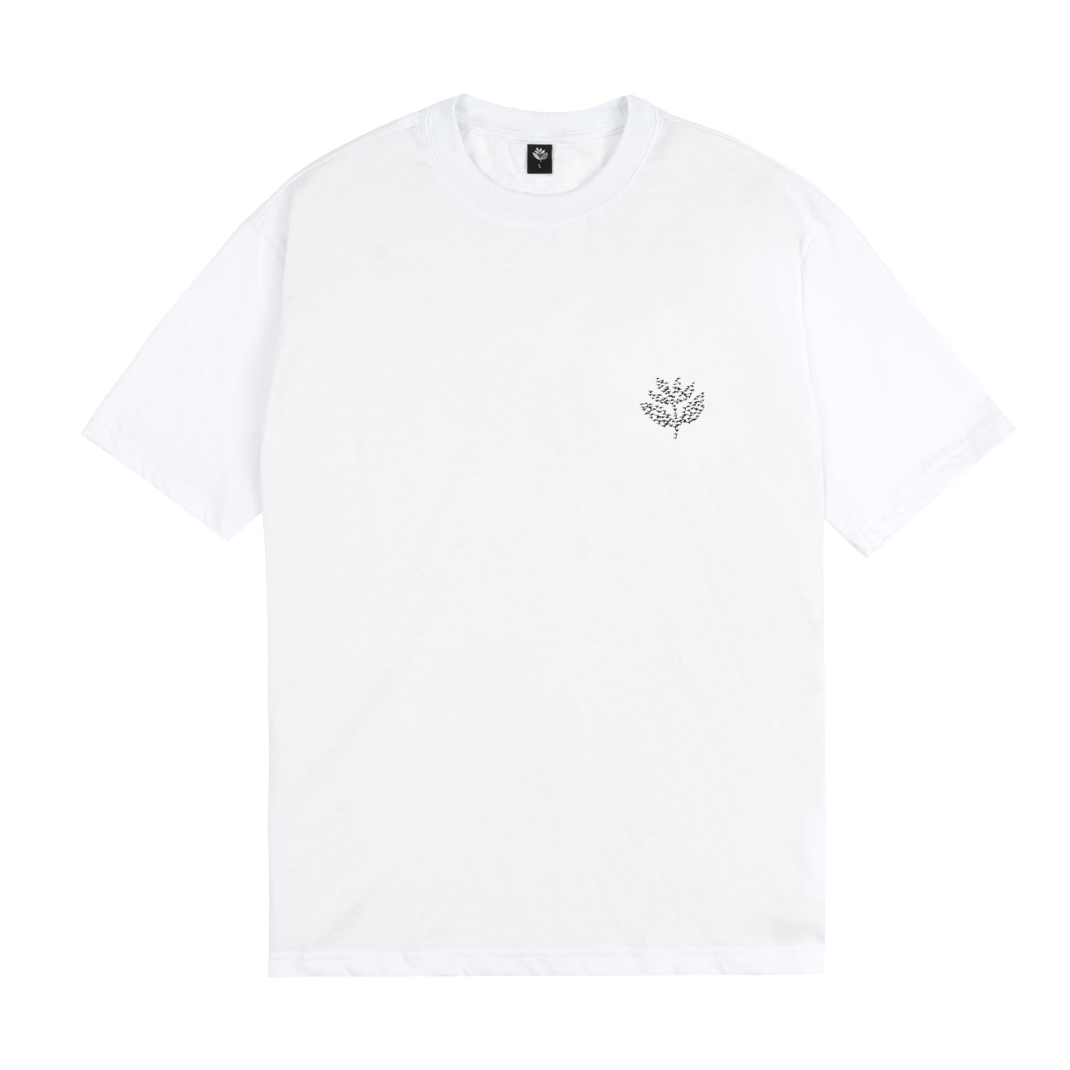 MAGENTA SKATEBOARDS  - MIGRATION TEE "WHITE"