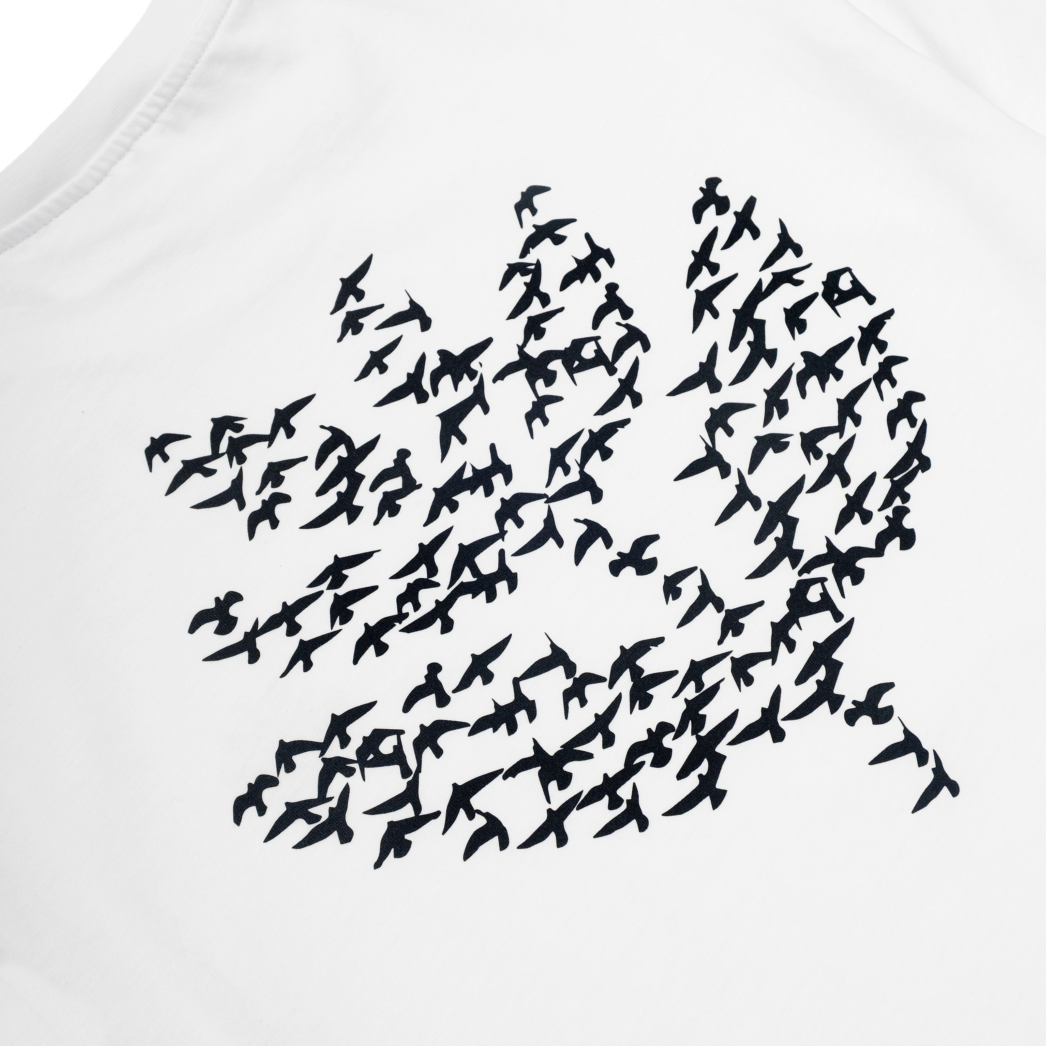 MAGENTA SKATEBOARDS - MIGRATION TEE "WHITE"