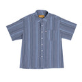 FROG SKATEBOARDS - Mojo Stripe Pocket Shirt "Blue"
