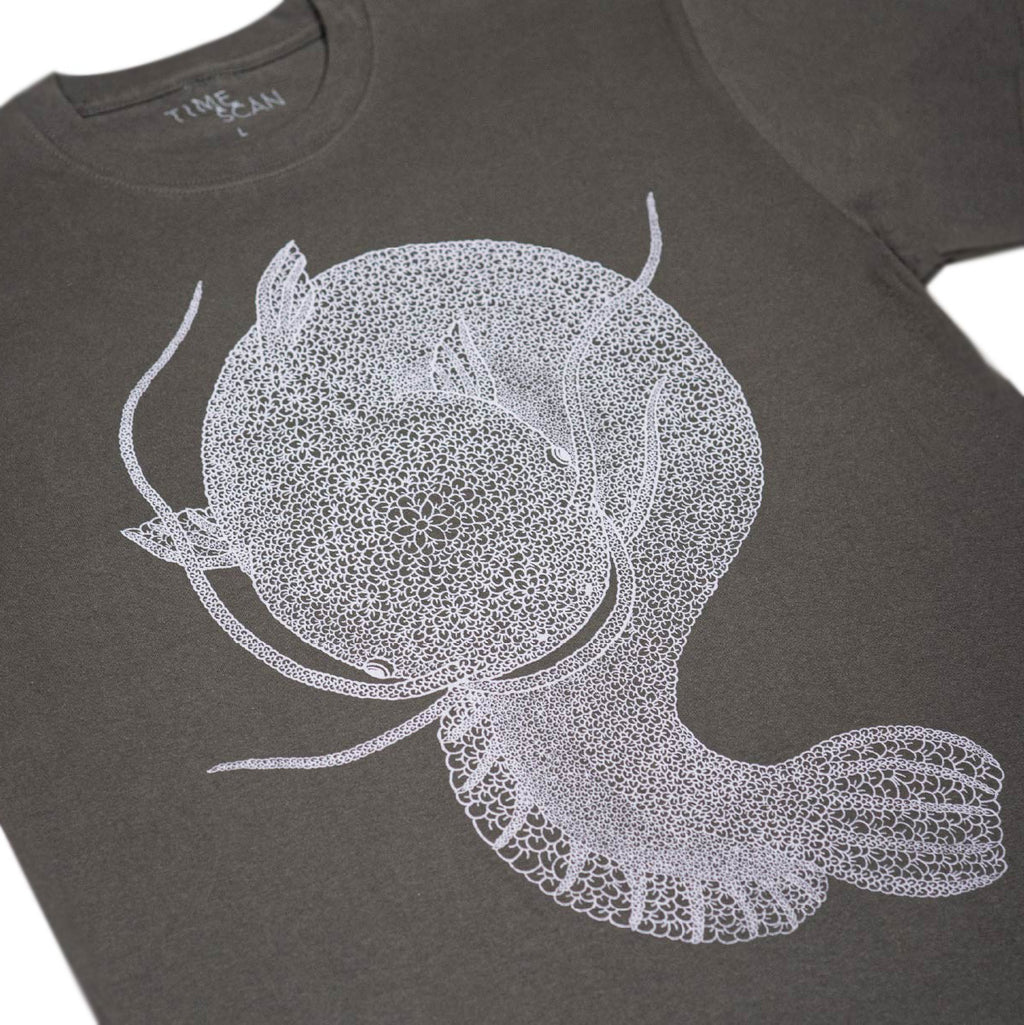 TIME SCAN - NAMAZU TEE "Dark Grey"