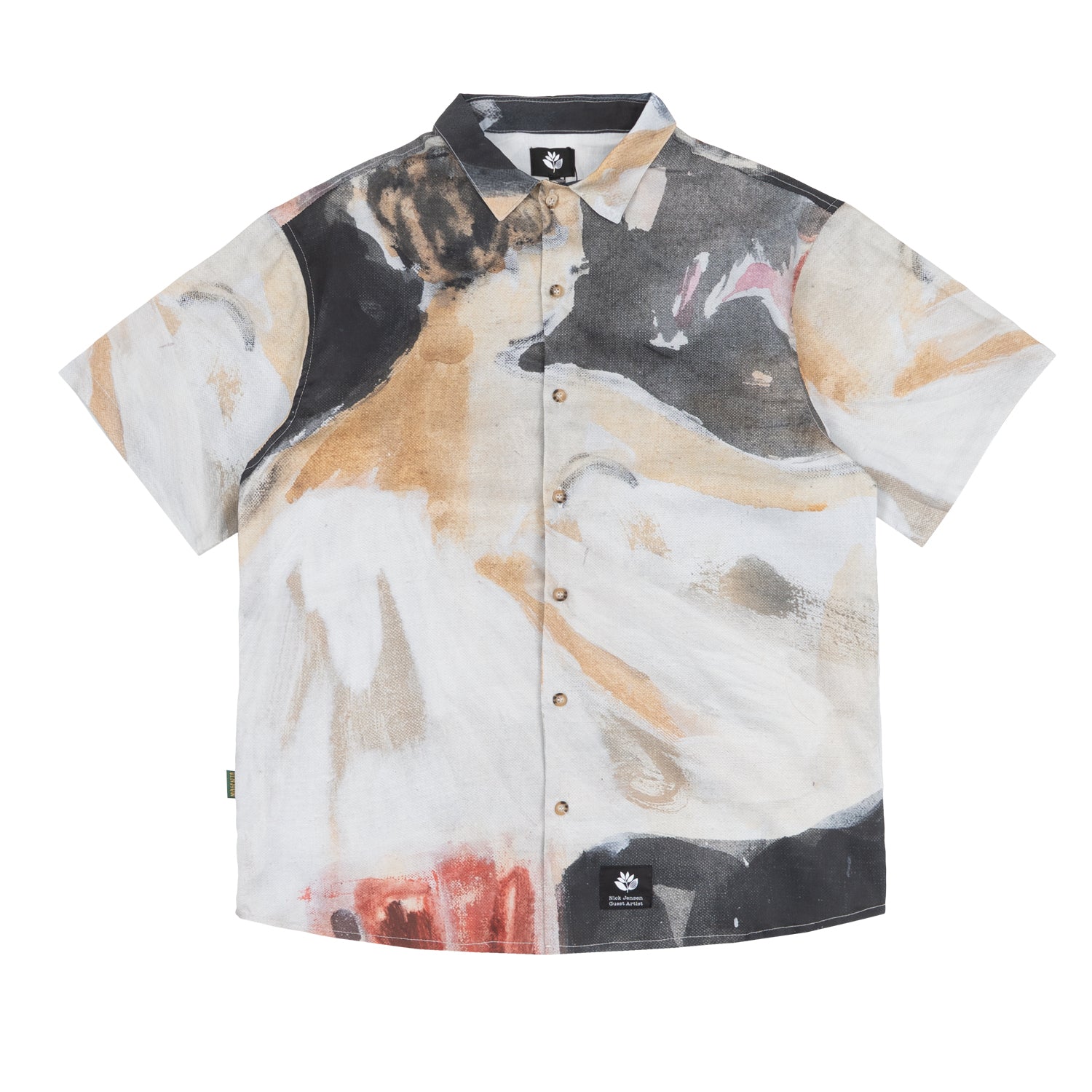 MAGENTA SKATEBOARDS - NICK JENSEN GUEST ARTIST SHIRT "BLACK"