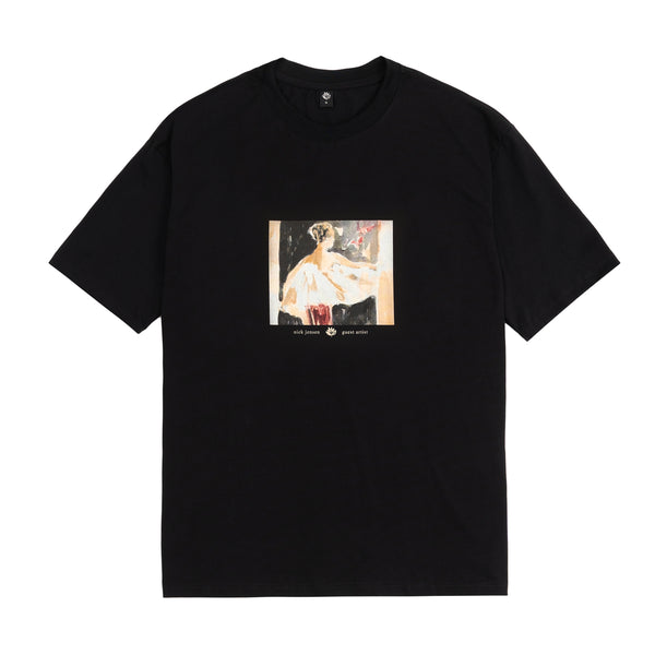 MAGENTA SKATEBOARDS  - NICK JENSEN GUEST ARTIST TEE "BLACK"