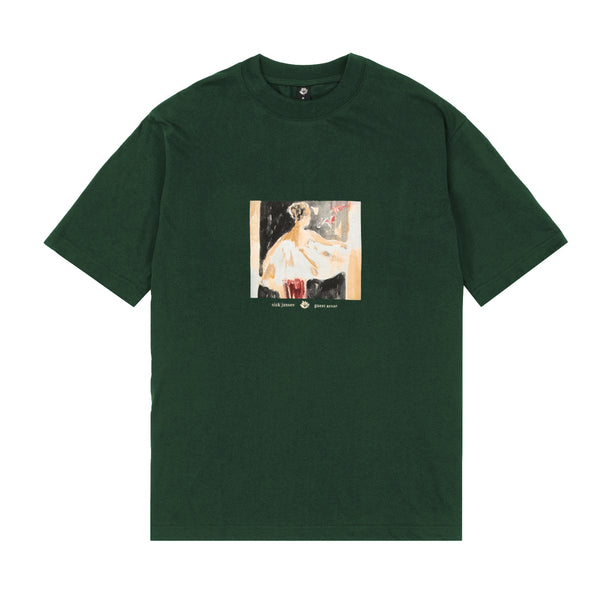 MAGENTA SKATEBOARDS  - NICK JENSEN GUEST ARTIST TEE "GREEN"