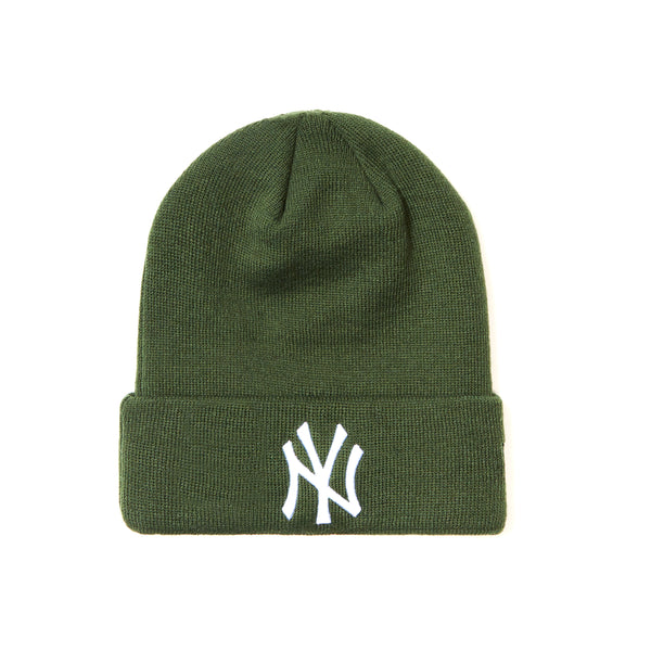 ALLTIMERS - New Era Yankees Cuff Knit "Dark Green"