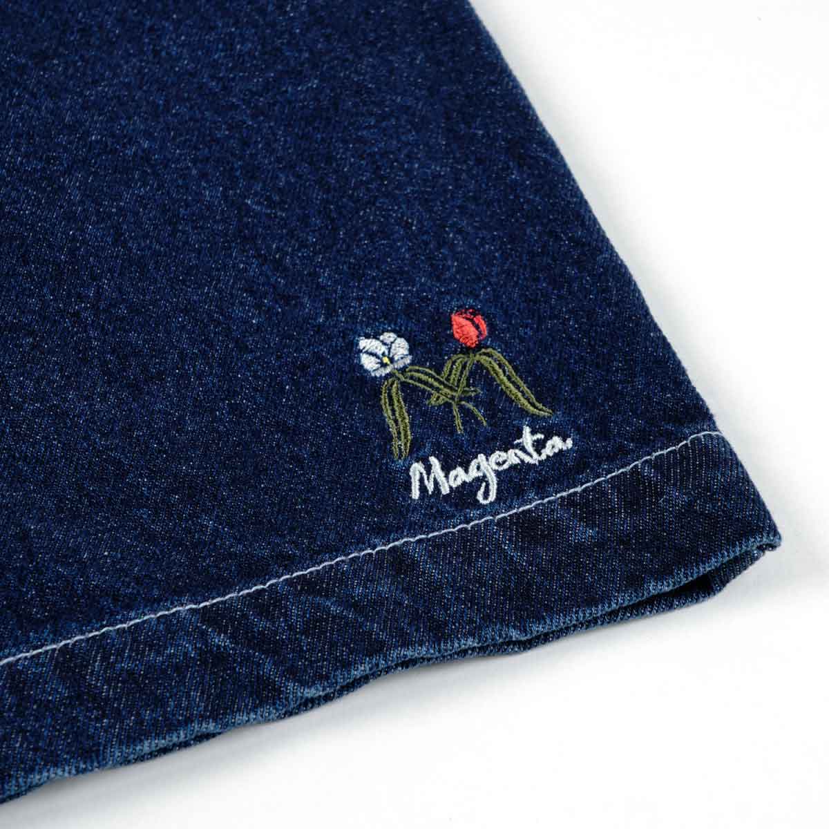 MAGENTA SKATEBOARDS - OG DENIM POCKET LONG SHORTS "BLUE DENIM"