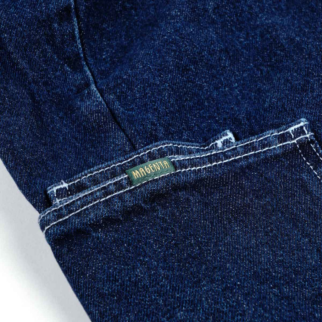 MAGENTA SKATEBOARDS - OG DENIM POCKET LONG SHORTS "BLUE DENIM"