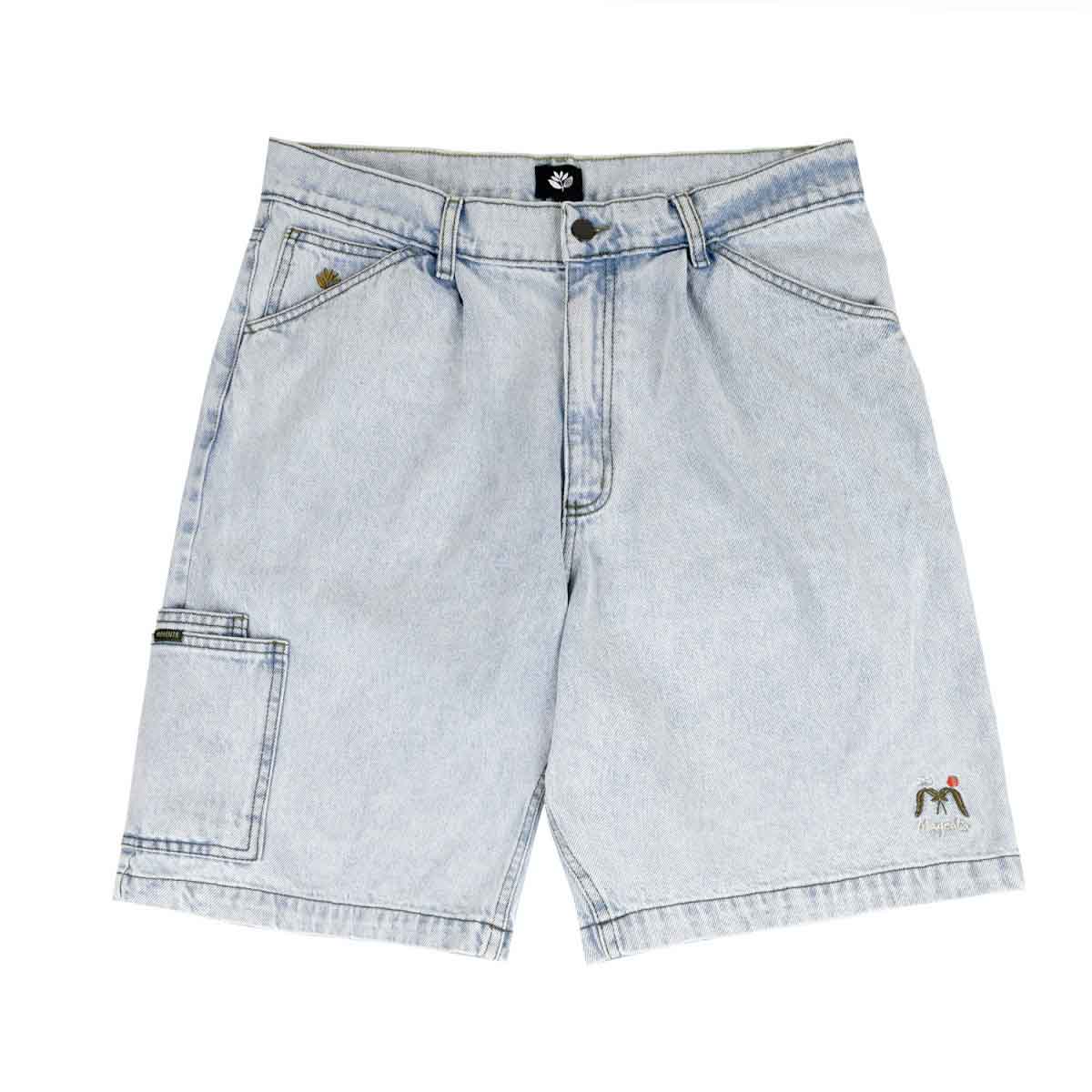 MAGENTA SKATEBOARDS - OG DENIM POCKET LONG SHORTS "ULTRAWASHED DENIM"