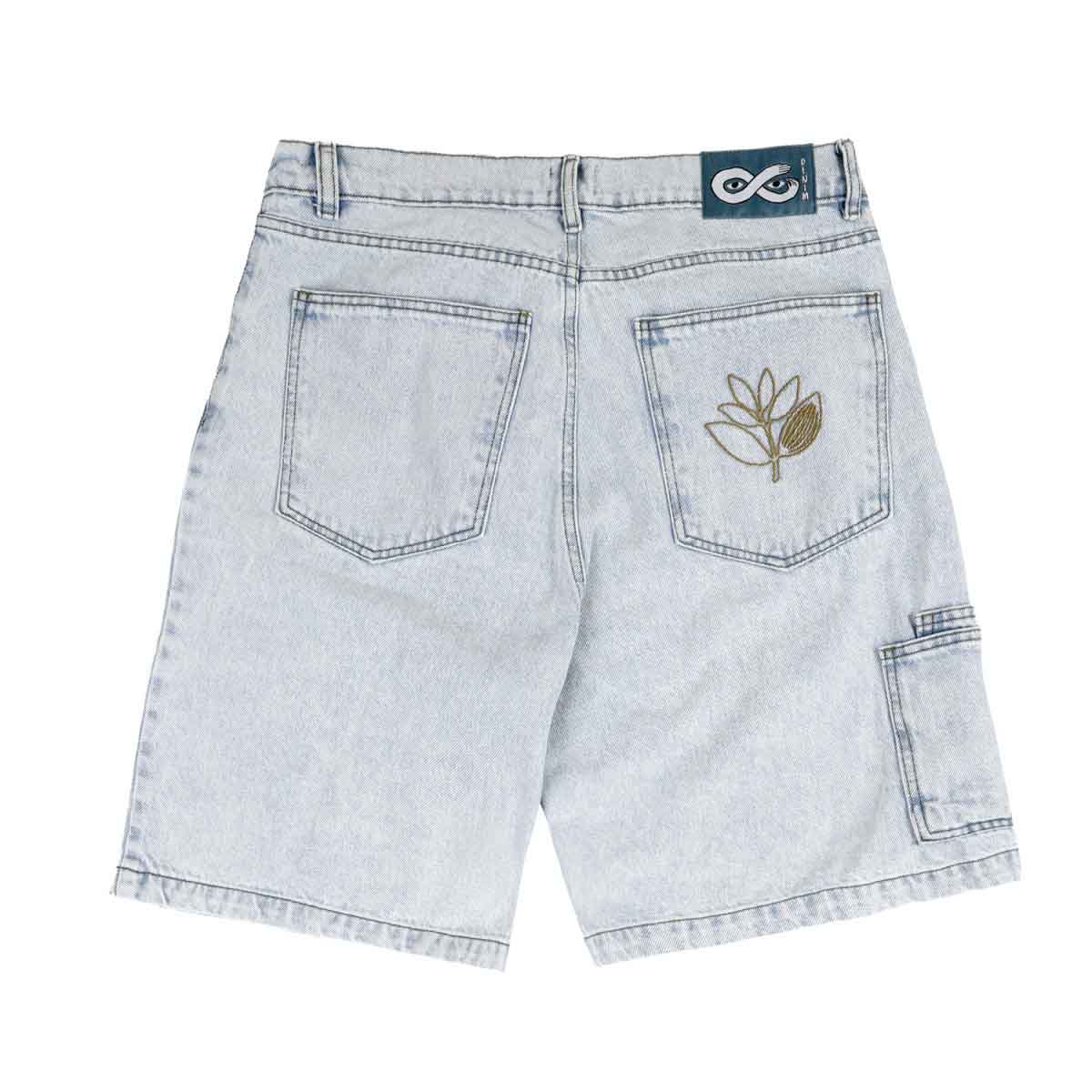 MAGENTA SKATEBOARDS - OG DENIM POCKET LONG SHORTS "ULTRAWASHED DENIM"