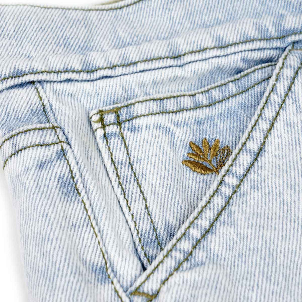 MAGENTA SKATEBOARDS - OG DENIM POCKET LONG SHORTS "ULTRAWASHED DENIM"
