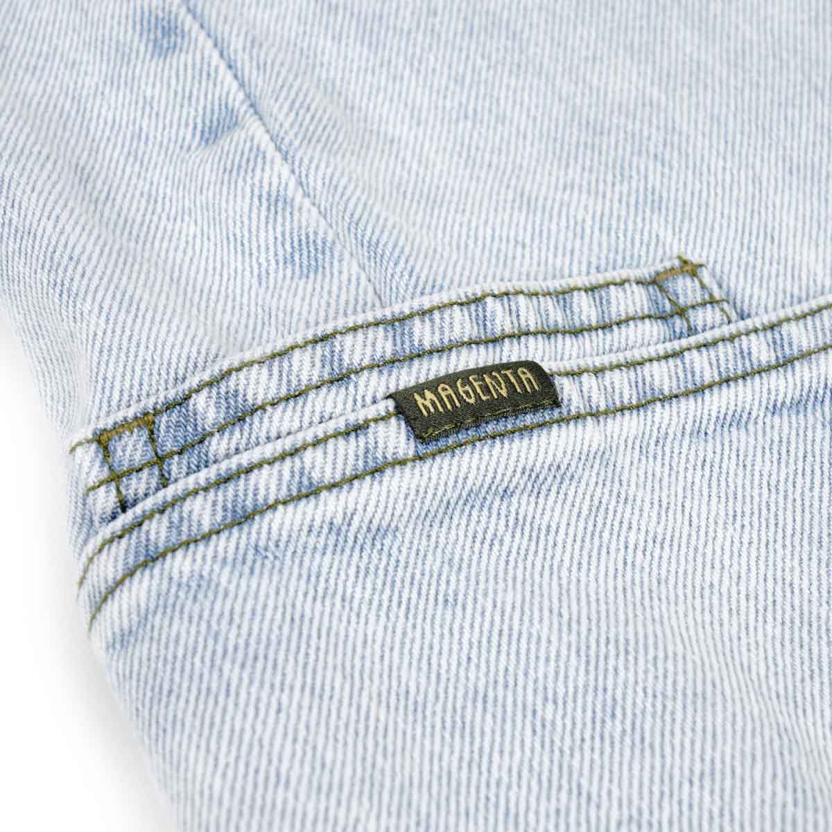 MAGENTA SKATEBOARDS - OG DENIM POCKET LONG SHORTS "ULTRAWASHED DENIM"