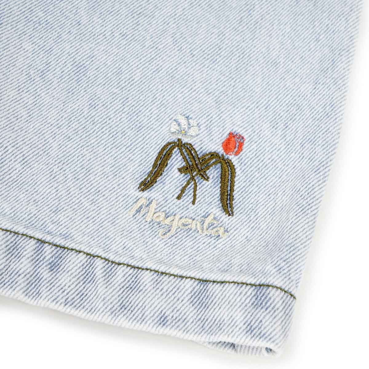 MAGENTA SKATEBOARDS - OG DENIM POCKET LONG SHORTS "ULTRAWASHED DENIM"