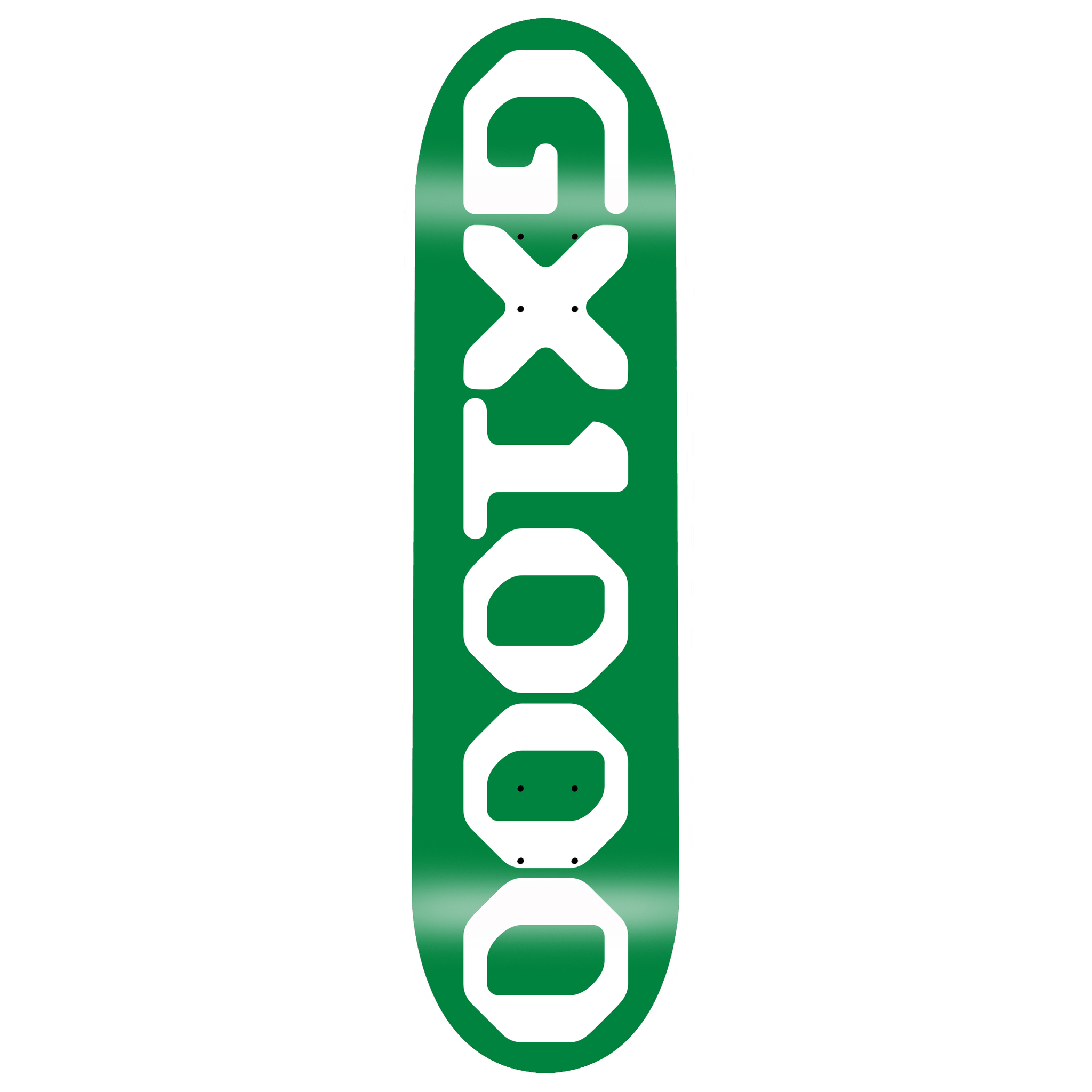 GX1000 - OG Logo Deck "Green" "8.125"