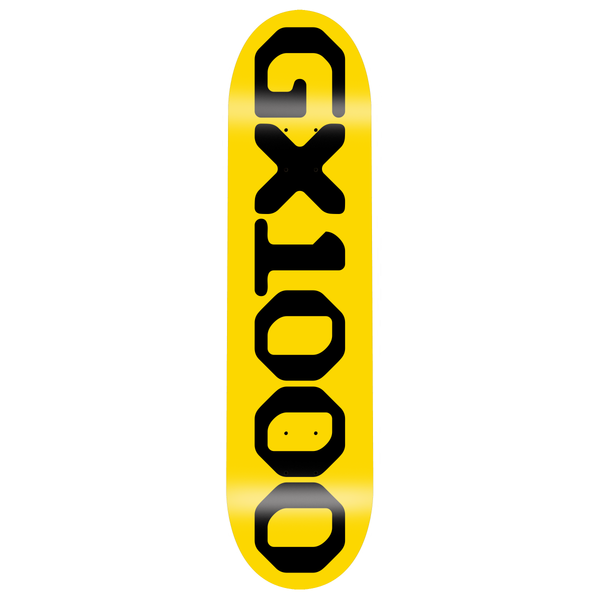 GX1000 - OG Logo Deck "Yellow" "8.375"