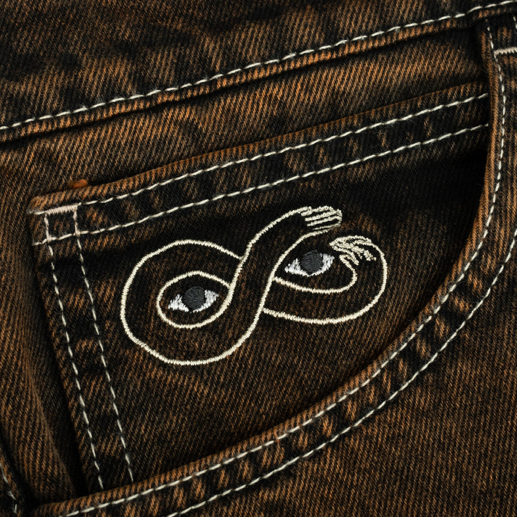 MAGENTA SKATEBOARDS - OG DENIM PANTS  "BRONZE"